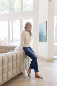 Donna Off The Shoulder Knit Sweater