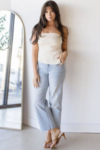 Maxwell Fold Over Tube Top