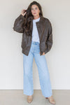 Briar Oversized Leather Jacket Briar Oversized Leather Jacket