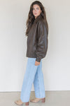 Briar Oversized Leather Jacket Briar Oversized Leather Jacket