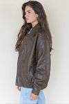 Briar Oversized Leather Jacket Briar Oversized Leather Jacket