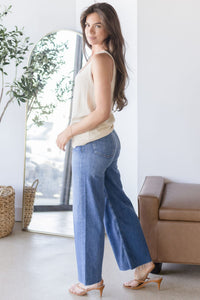Aluna Sheer Layered Sweater Tank
