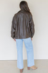 Briar Oversized Leather Jacket Briar Oversized Leather Jacket
