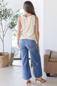 Aluna Sheer Layered Sweater Tank