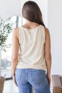 Aluna Sheer Layered Sweater Tank