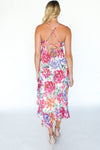 Cyrine Ruffled Floral Maxi Dress