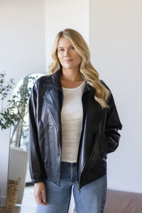Noir Double Layered Jacket