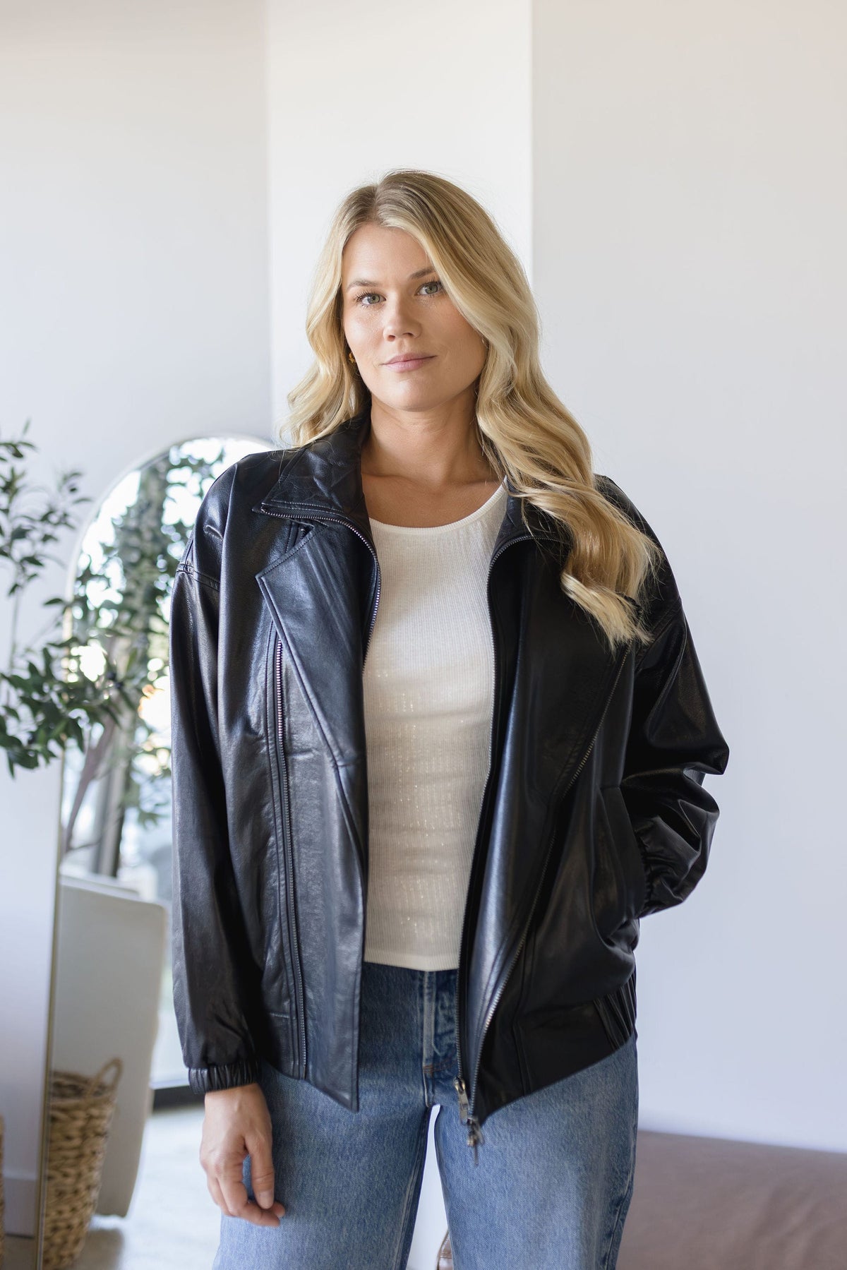 Noir Double Layered Jacket