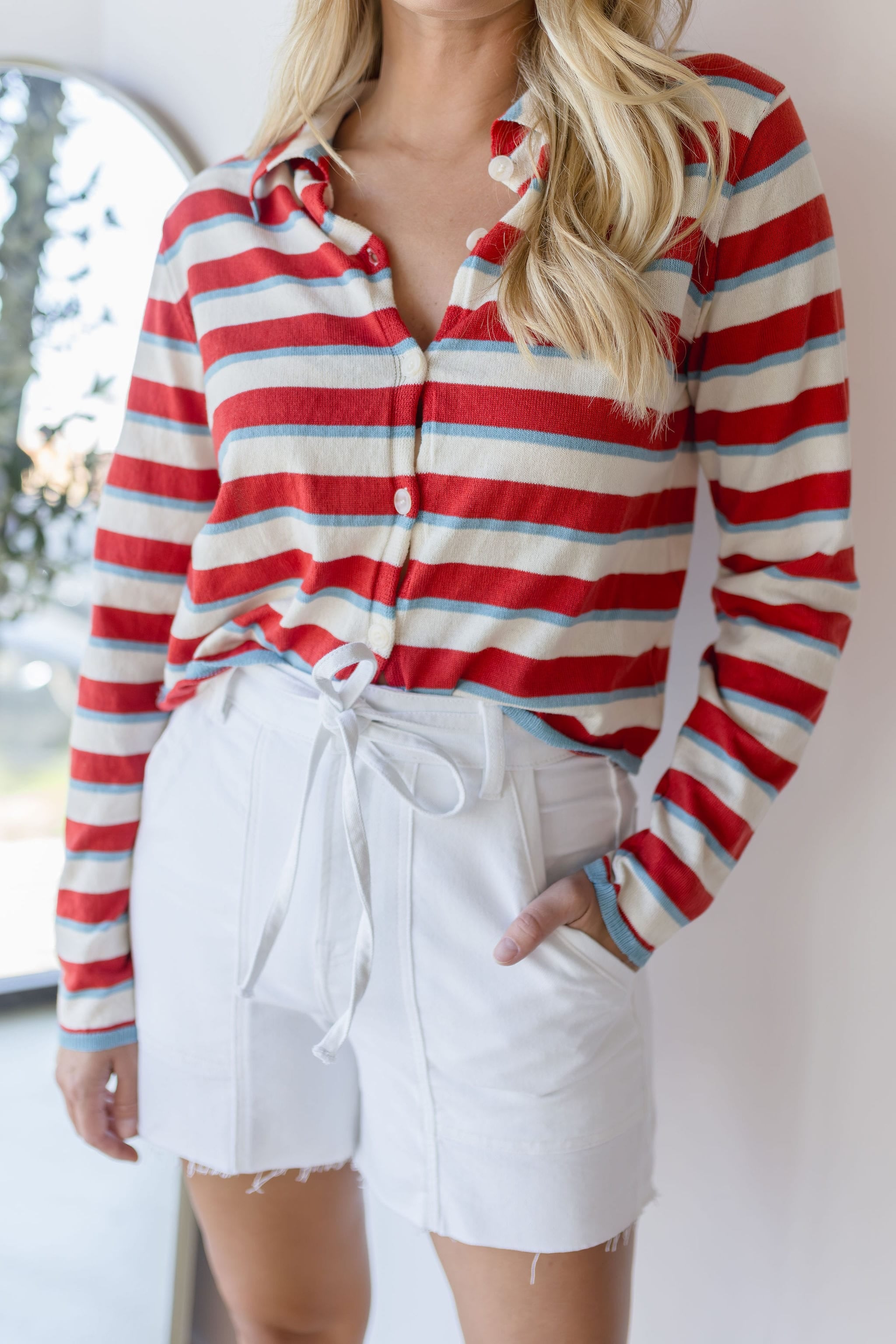 Regatta Collared Knit Long Sleeve