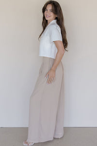 Ronnie Short Sleeve Button Up Blouse
