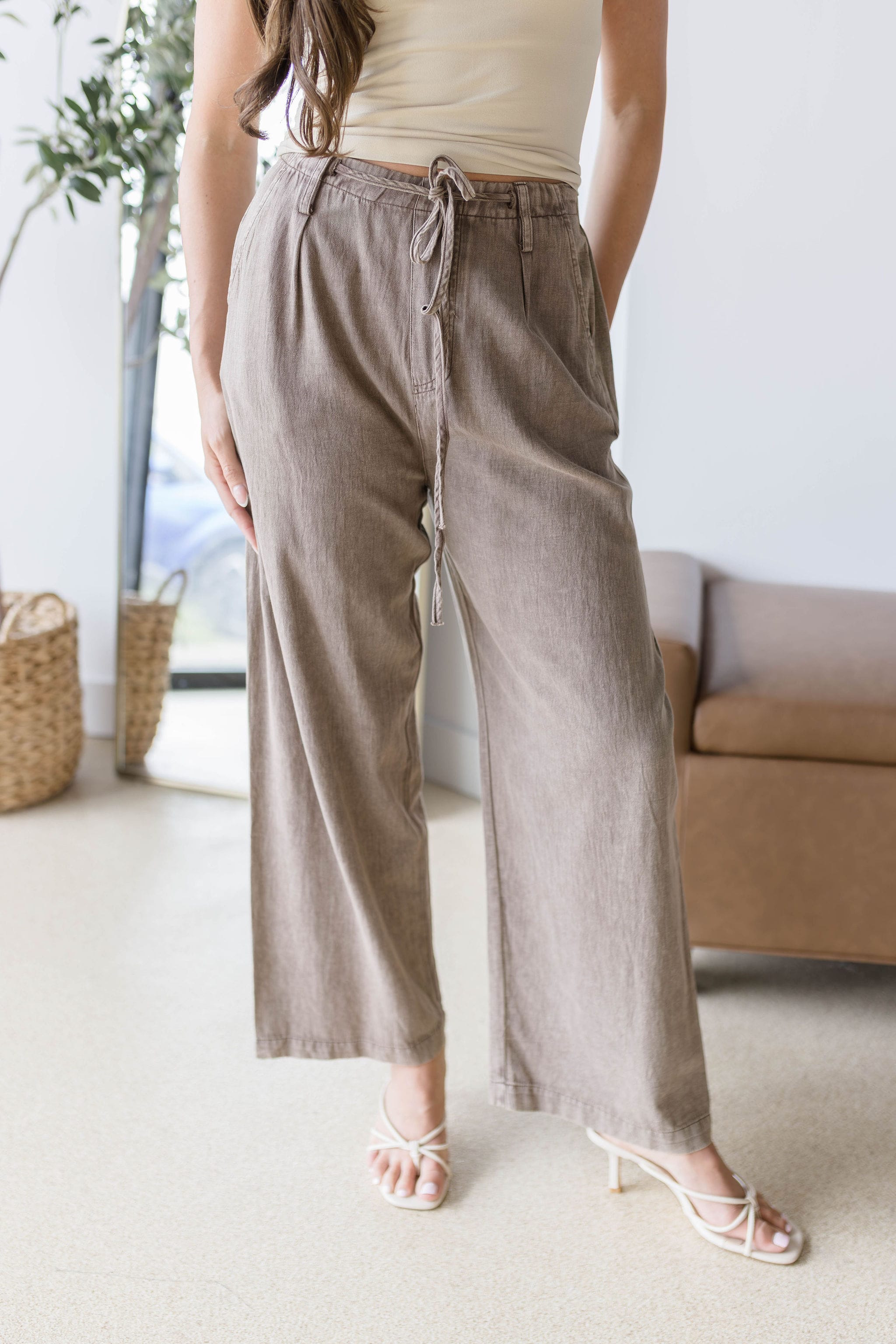 Jocelyn Tie Waist Pant