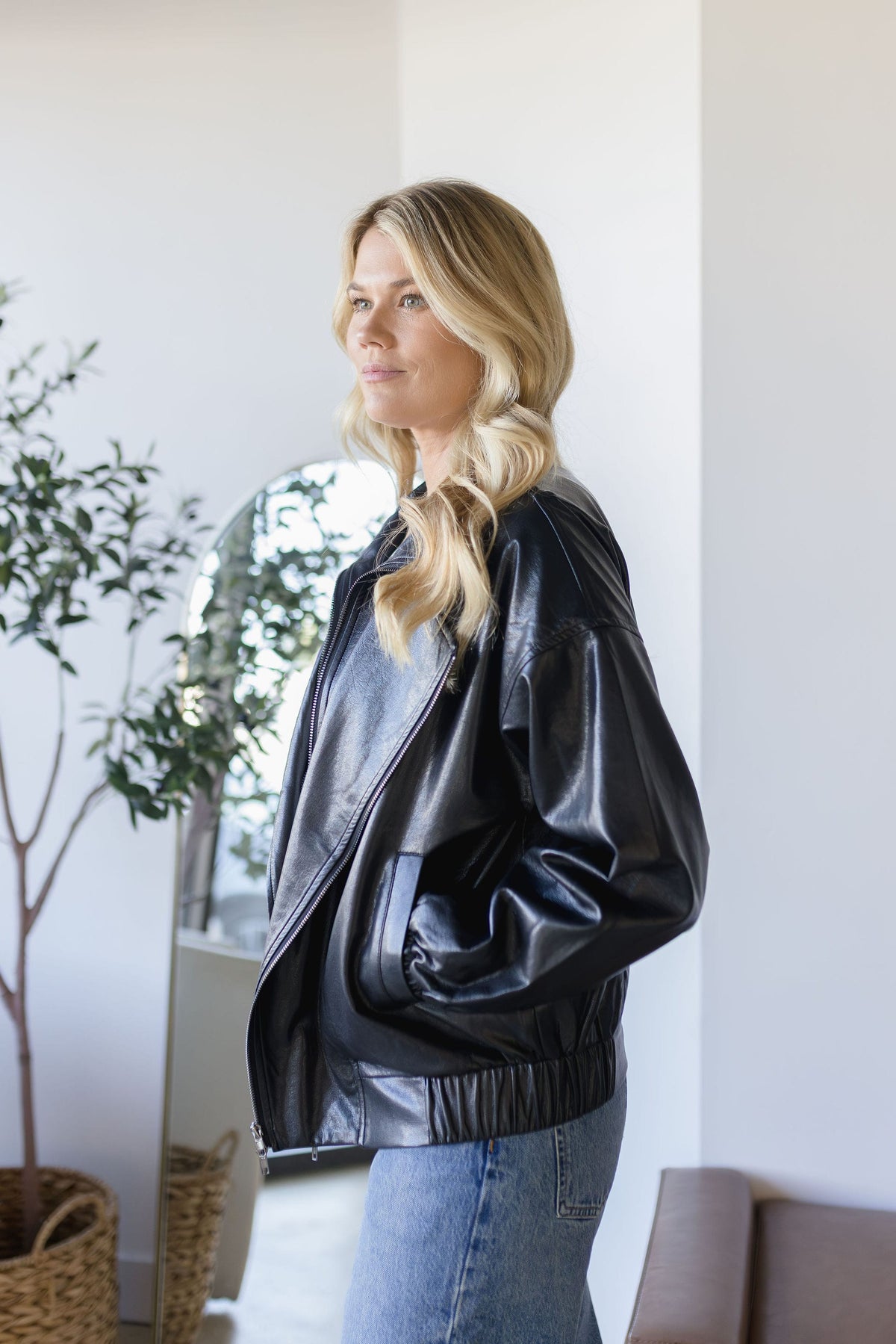Noir Double Layered Jacket