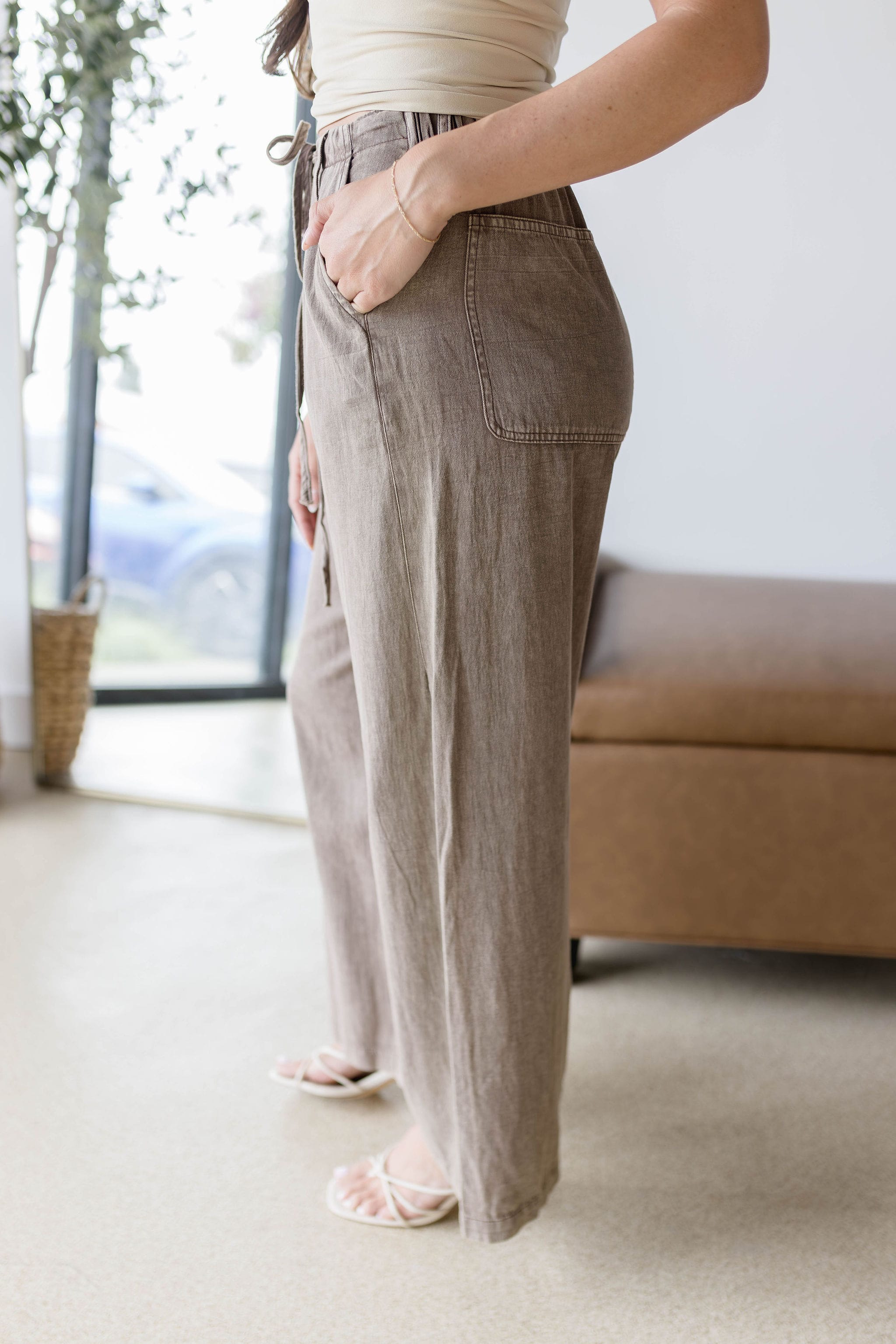 Jocelyn Tie Waist Pant