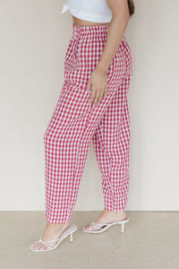 Strawberry Patch Gingham Pant