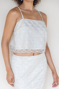 Sabrina Sequin Crop Top Sabrina Sequin Crop Top