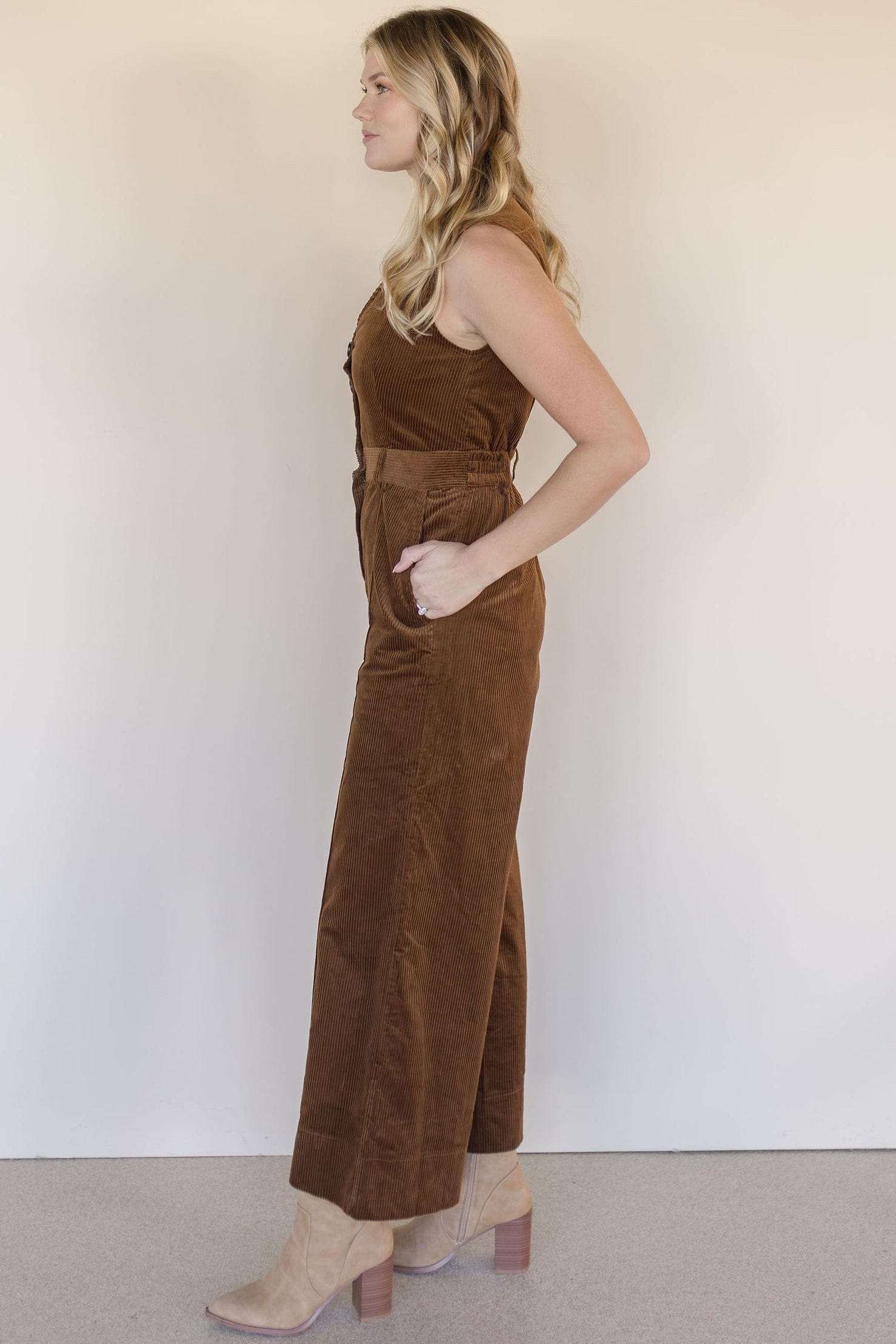 Andie Corduroy Jumpsuit
