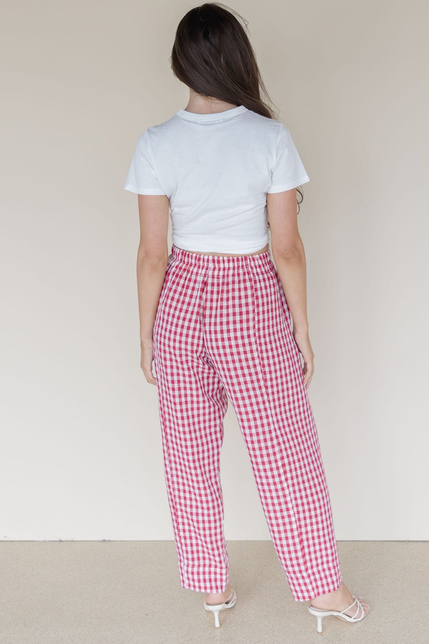 Strawberry Patch Gingham Pant