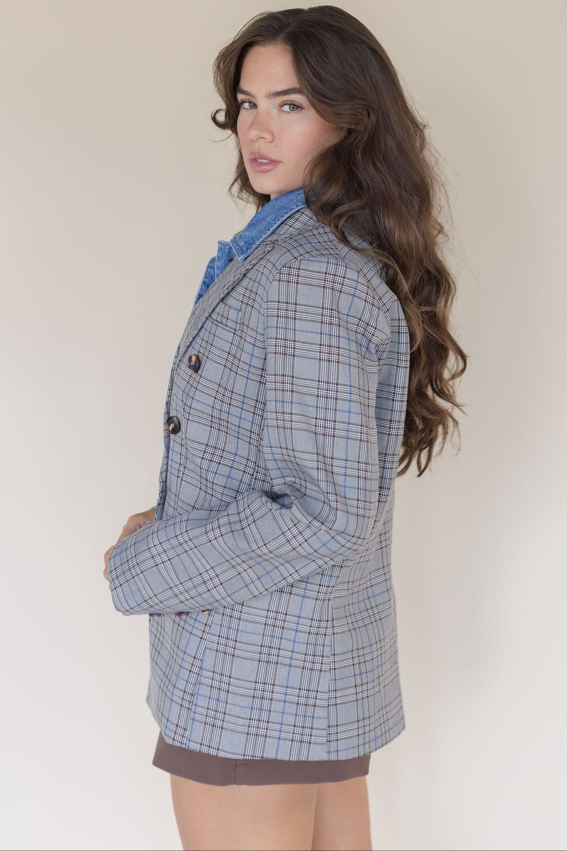 Ollie Dickey Denim Blazer