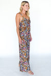 Malika Abstract Tropical Jumpsuit