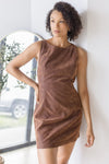 Atlas Suede Mini Dress Atlas Suede Mini Dress