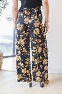 Astra Printed Tie Waist Pant Astra Printed Tie Waist Pant