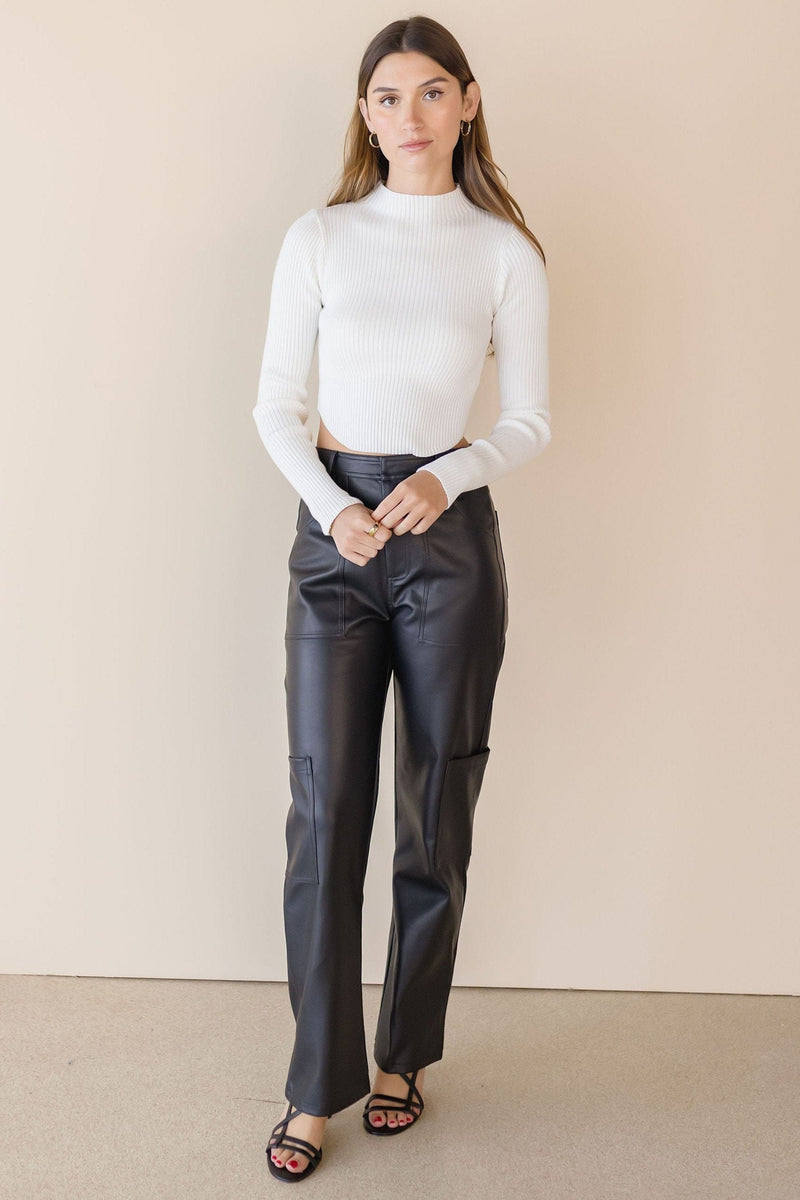 Area Utility Leather Pants