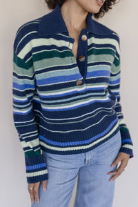 Trading Up Striped Polo