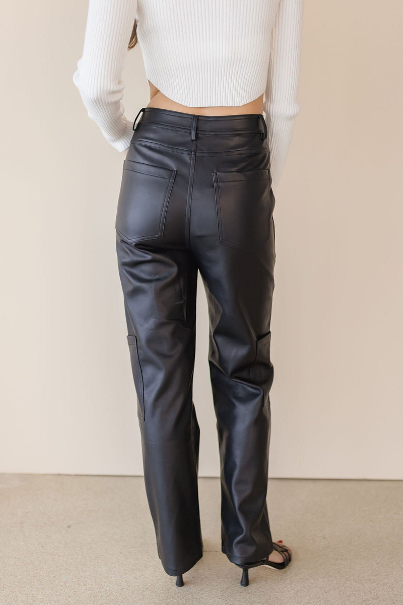 Area Utility Leather Pants