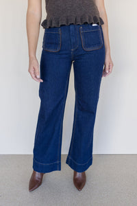Gia Wide Leg Jeans 30"