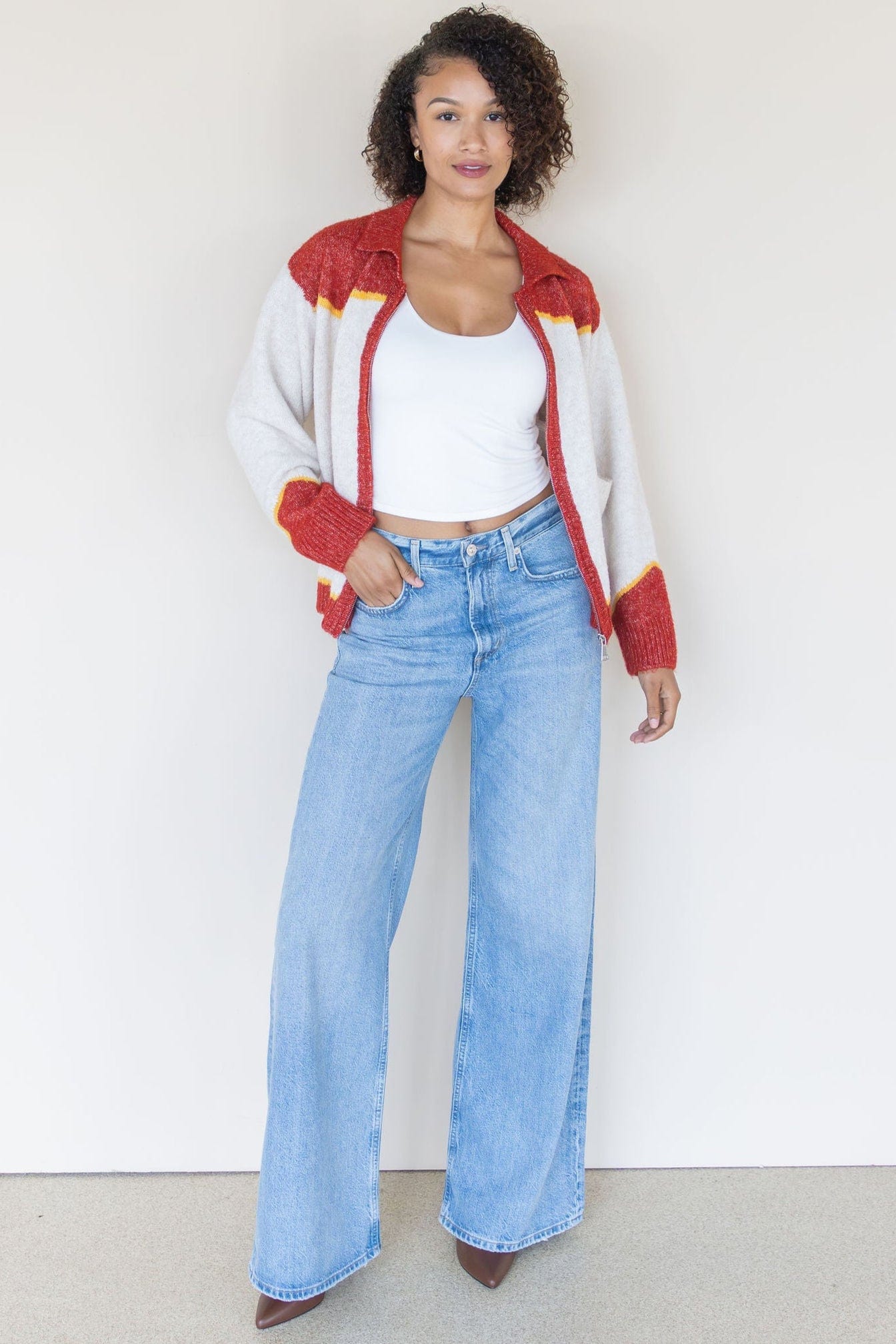 Wrangle Me In Zip Up Sweater Wrangle Me In Zip Up Sweater