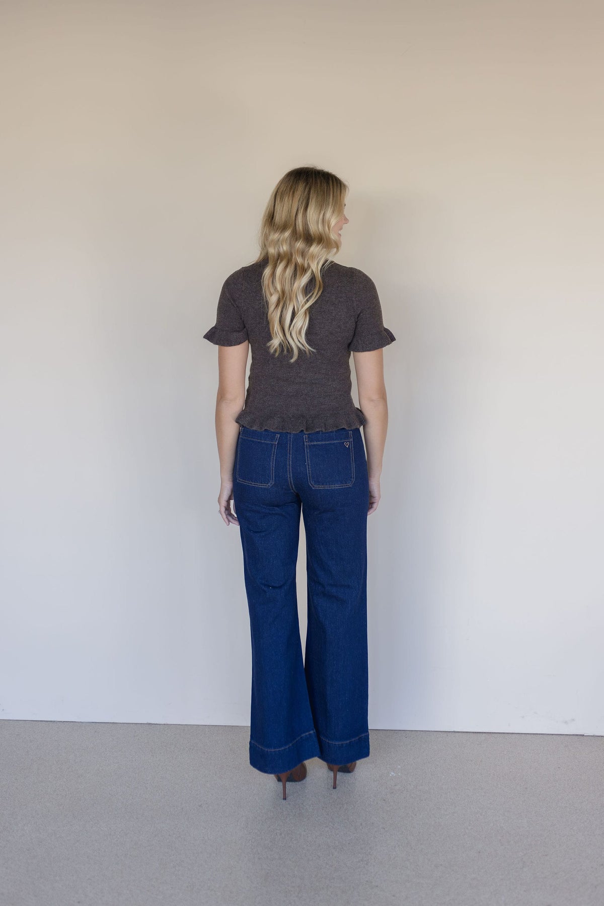 Gia Wide Leg Jeans 30"