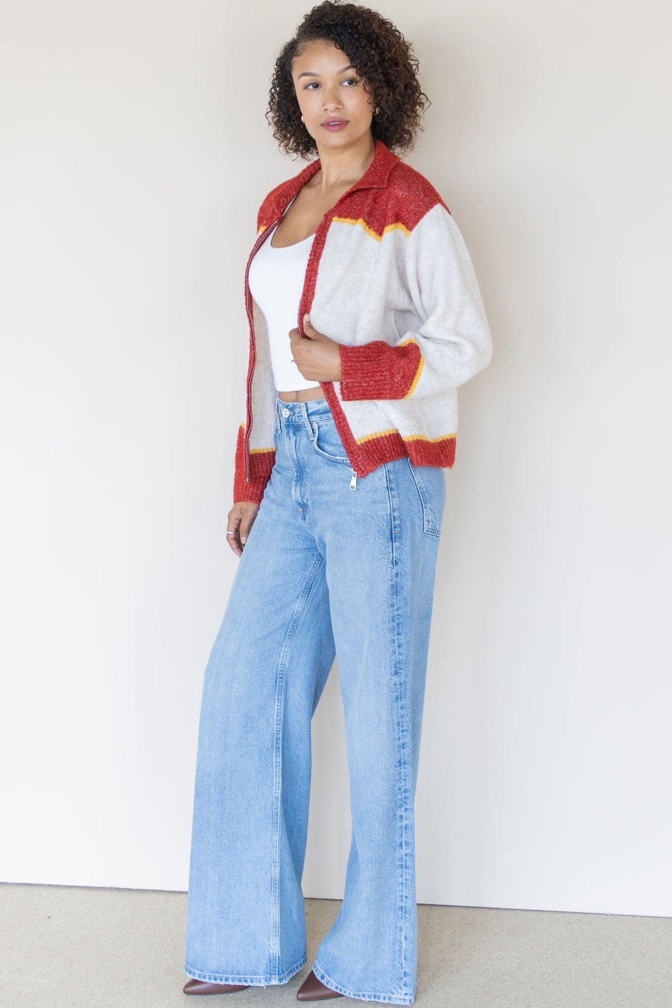 Wrangle Me In Zip Up Sweater Wrangle Me In Zip Up Sweater