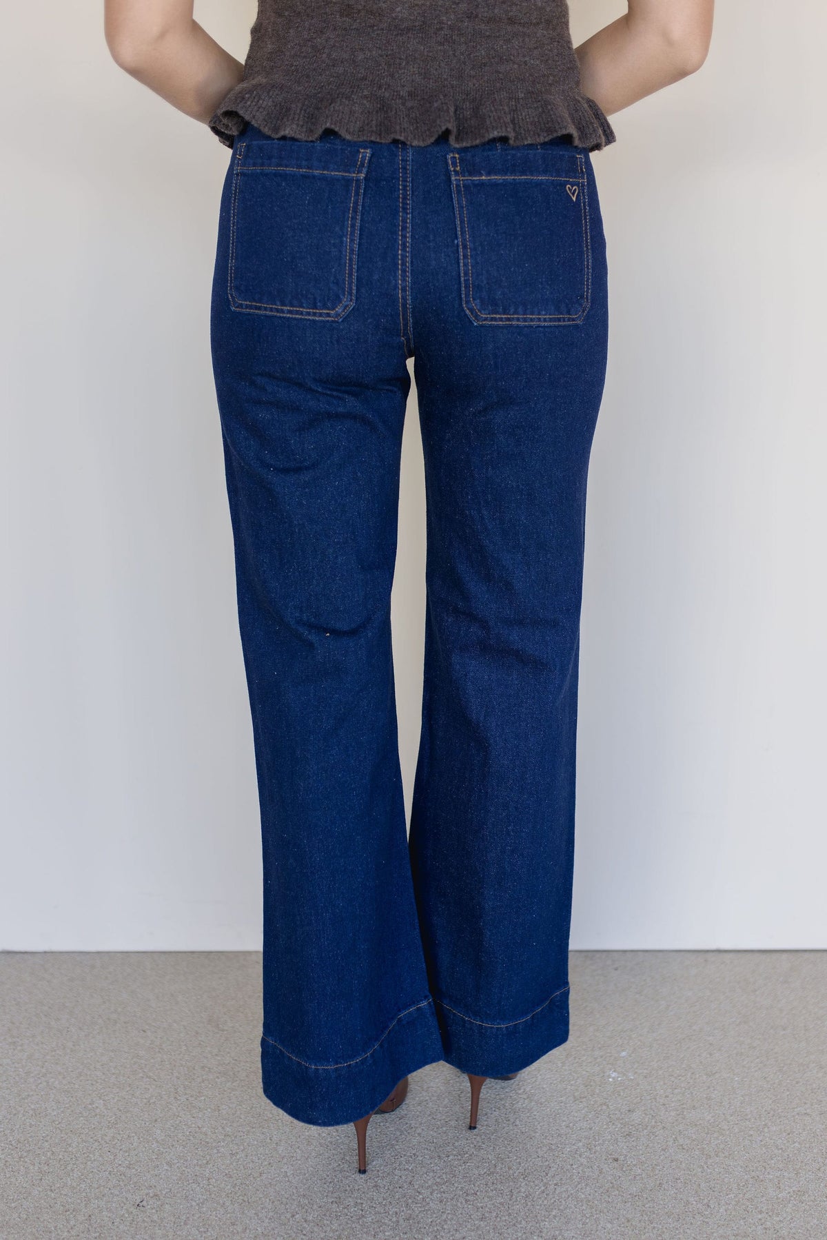 Gia Wide Leg Jeans 30"
