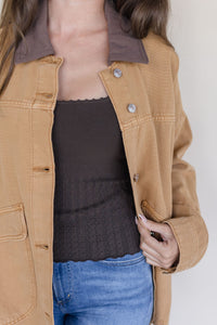 Lemon Denim Jacket