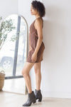 Atlas Suede Mini Dress Atlas Suede Mini Dress