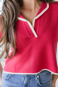 Caroline Short Sleeve Sweater