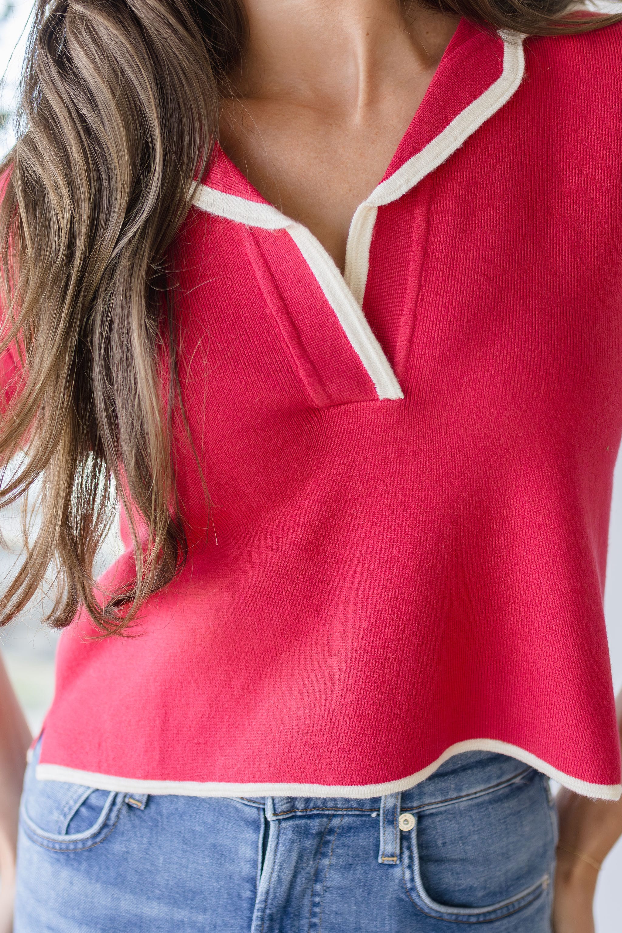 Caroline Short Sleeve Sweater