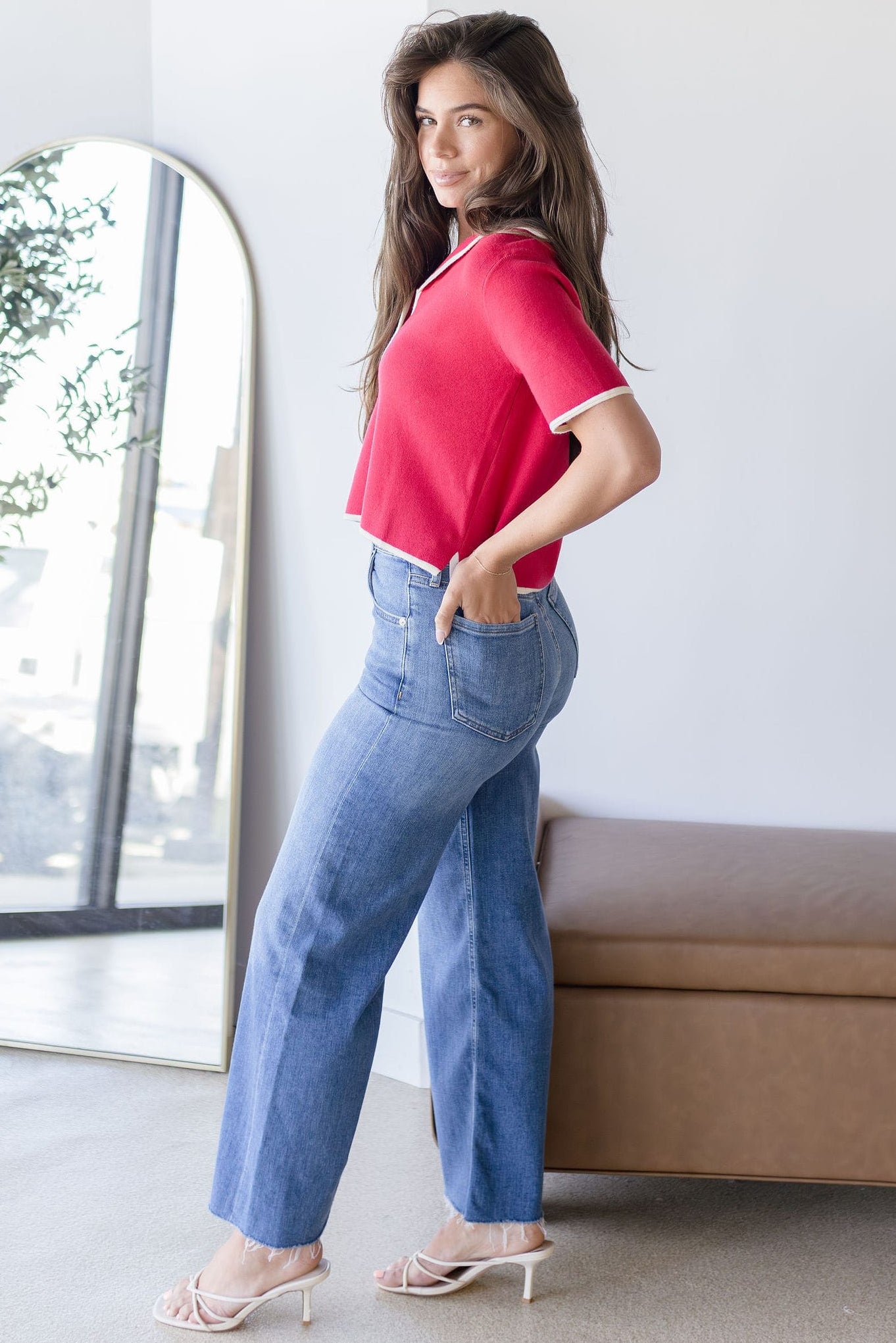 Caroline Short Sleeve Sweater