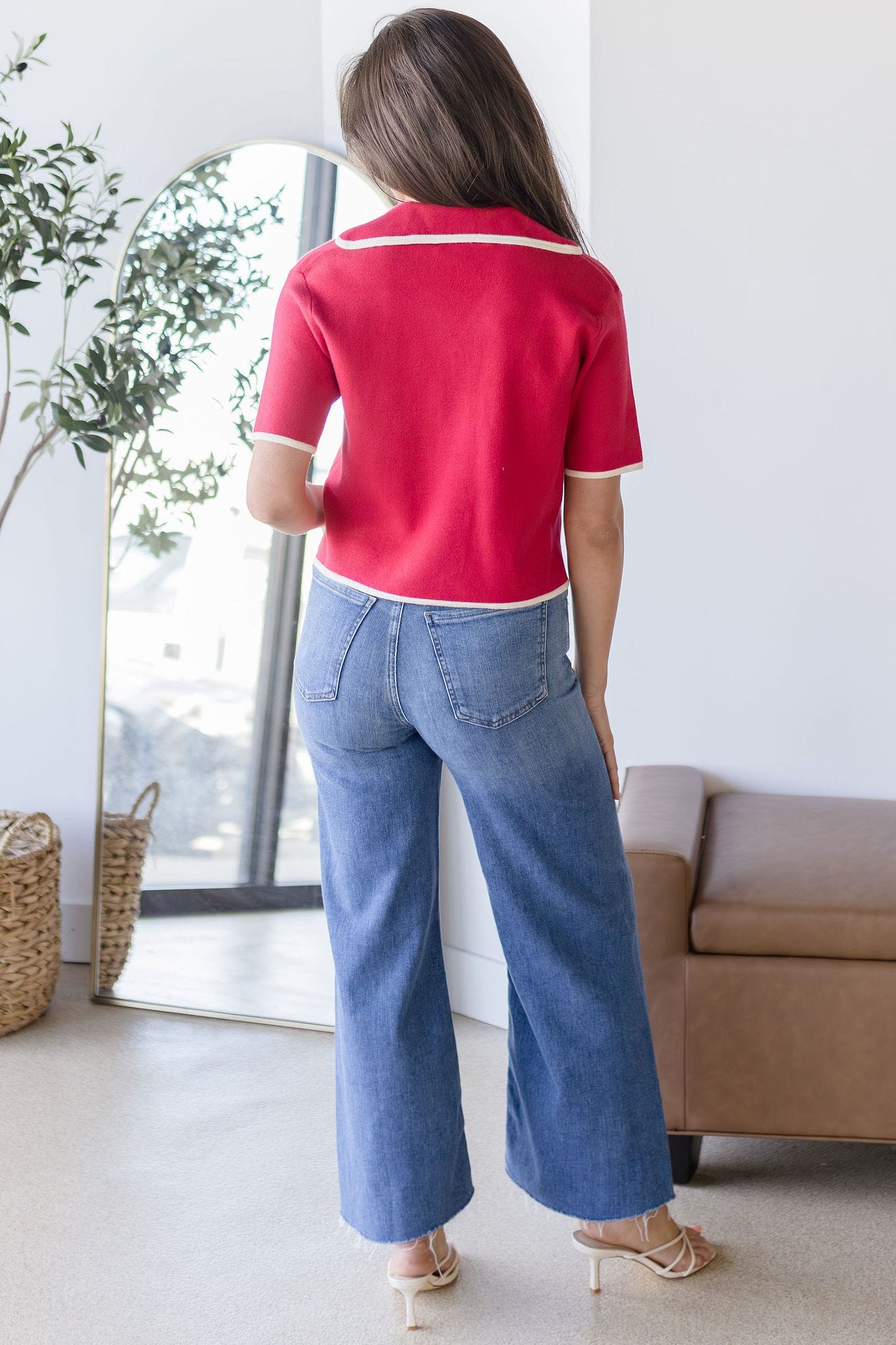 Caroline Short Sleeve Sweater