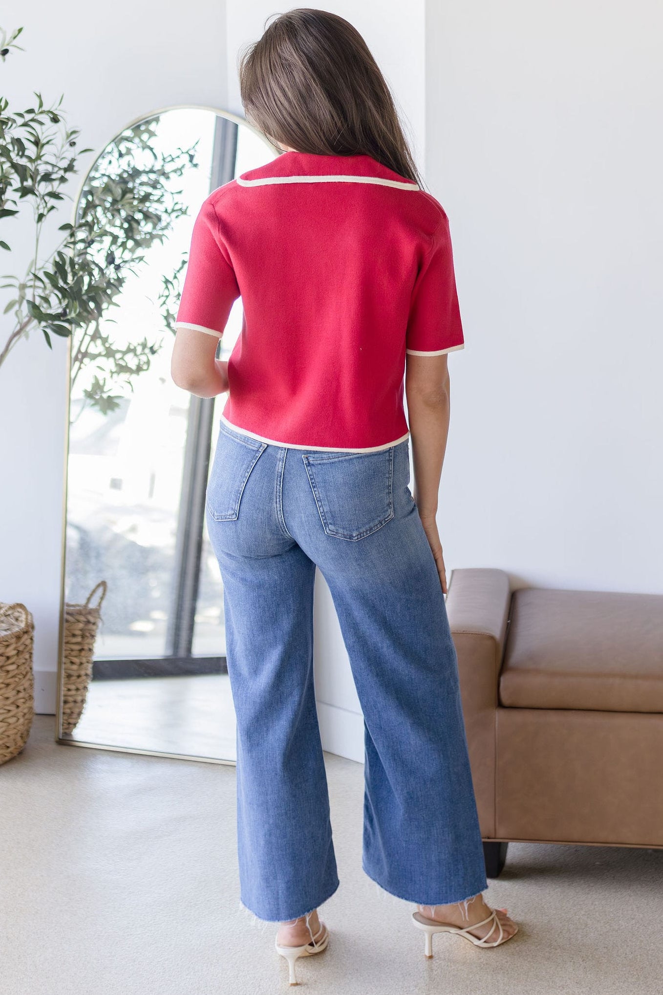 Lyra Wide Leg Crop Jean