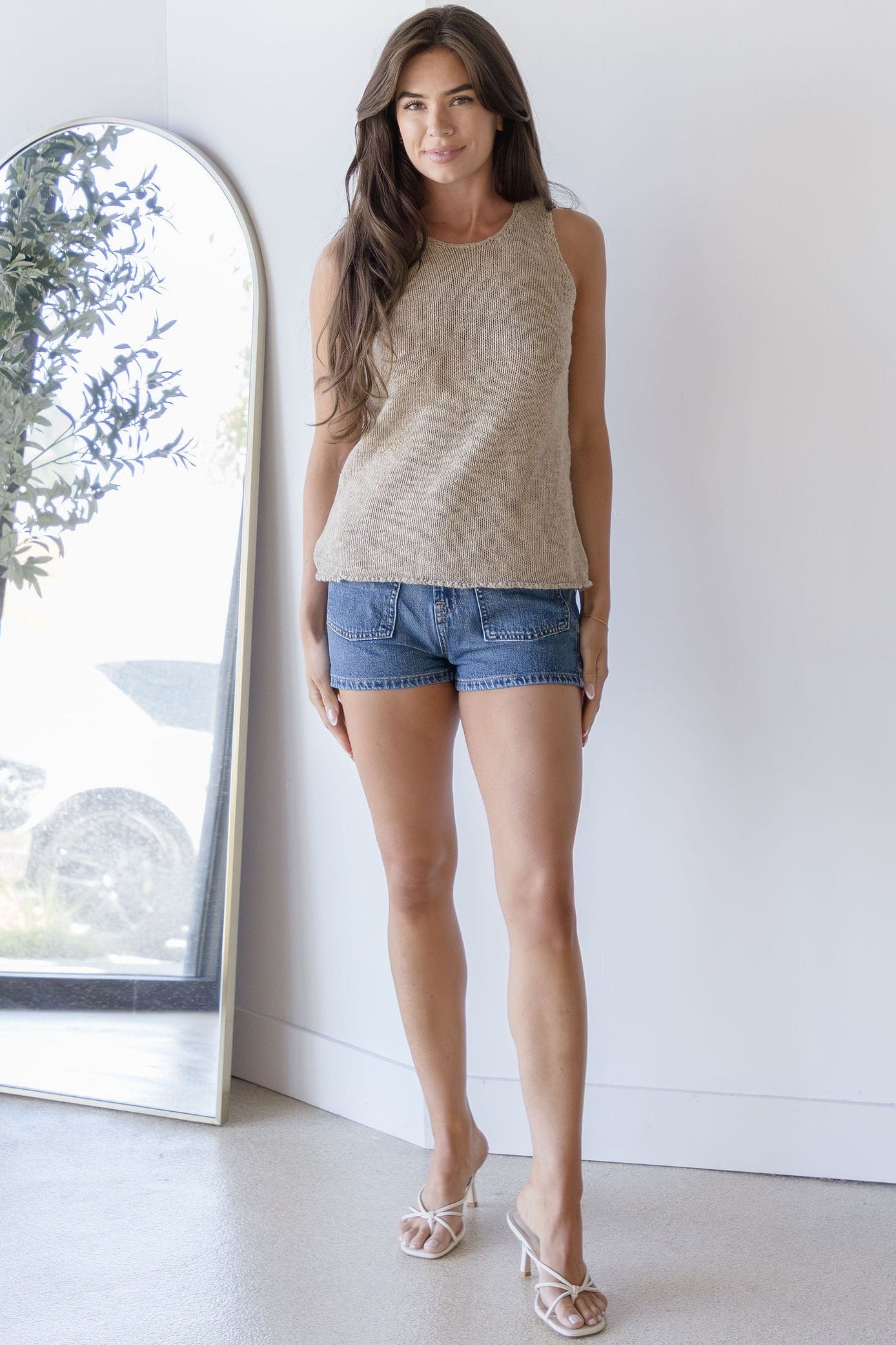 Mildred Sleeveless Knit Top