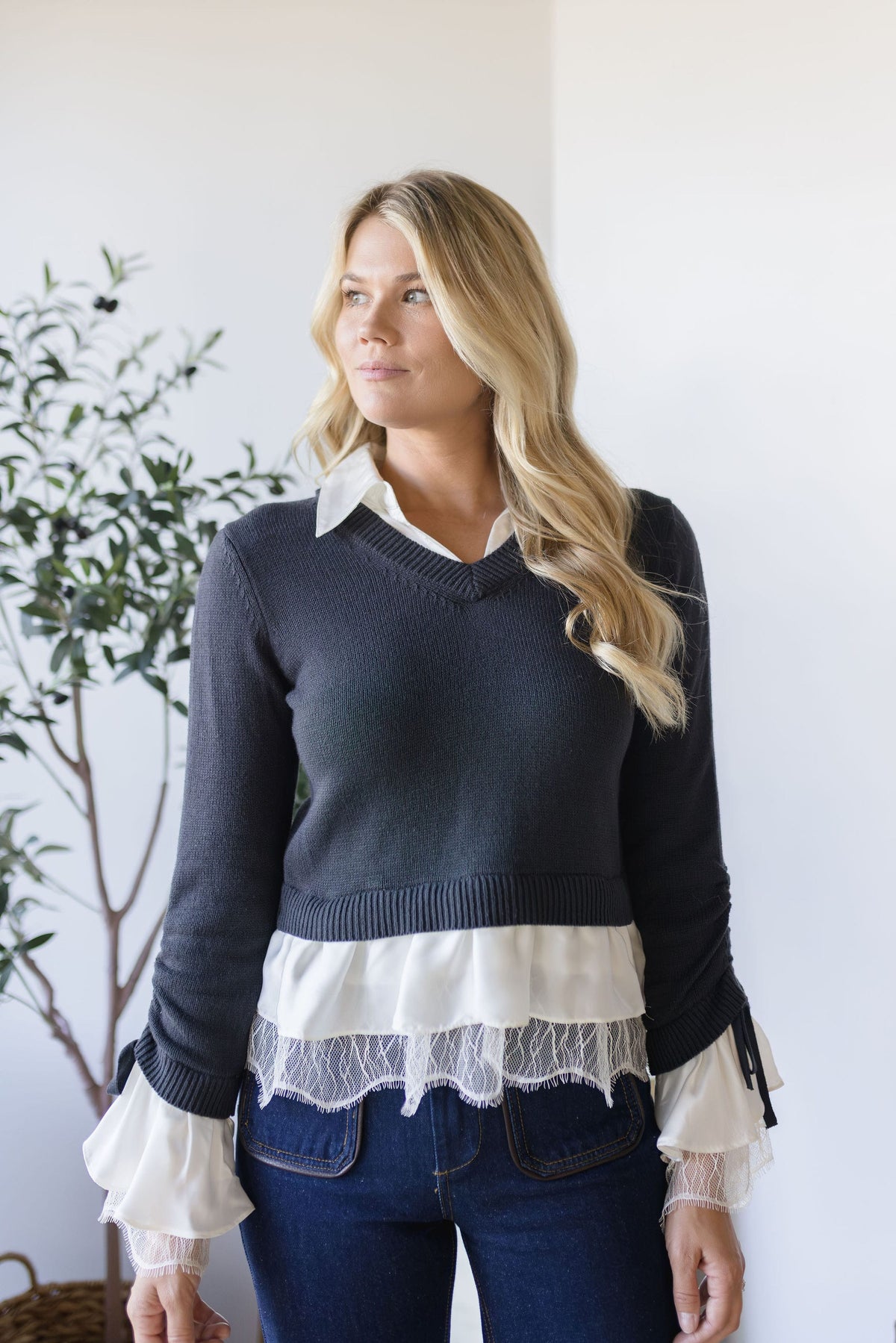 Carrington Sweater Blouse