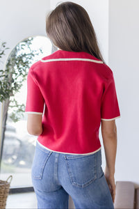 Caroline Short Sleeve Sweater