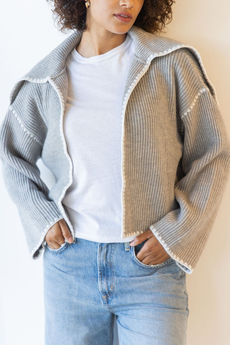 Helena Stitch Detailed Cardigan Helena Stitch Detailed Cardigan