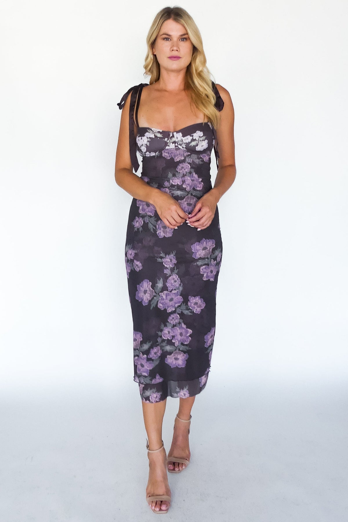 Free People Printed Got Glam Slip Dress | Wild Dove Boutique