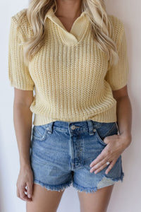 Ivra Short Sleeve Knit Top
