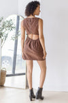 Atlas Suede Mini Dress Atlas Suede Mini Dress
