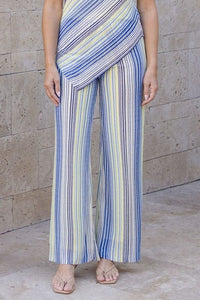 Kit Striped Knit Sweater Pants