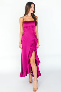 Velda Tie Back Maxi Dress