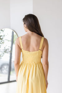 Slow Burn Eyelet Midi Dress